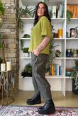 Clemmie Box Knit Olive Marl